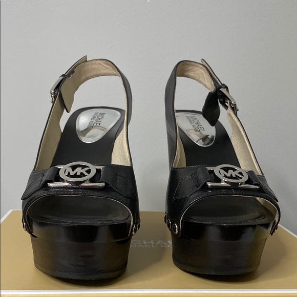 Michael Kors Black Platform Shoes for Elevated Style - Picture 1 of 4